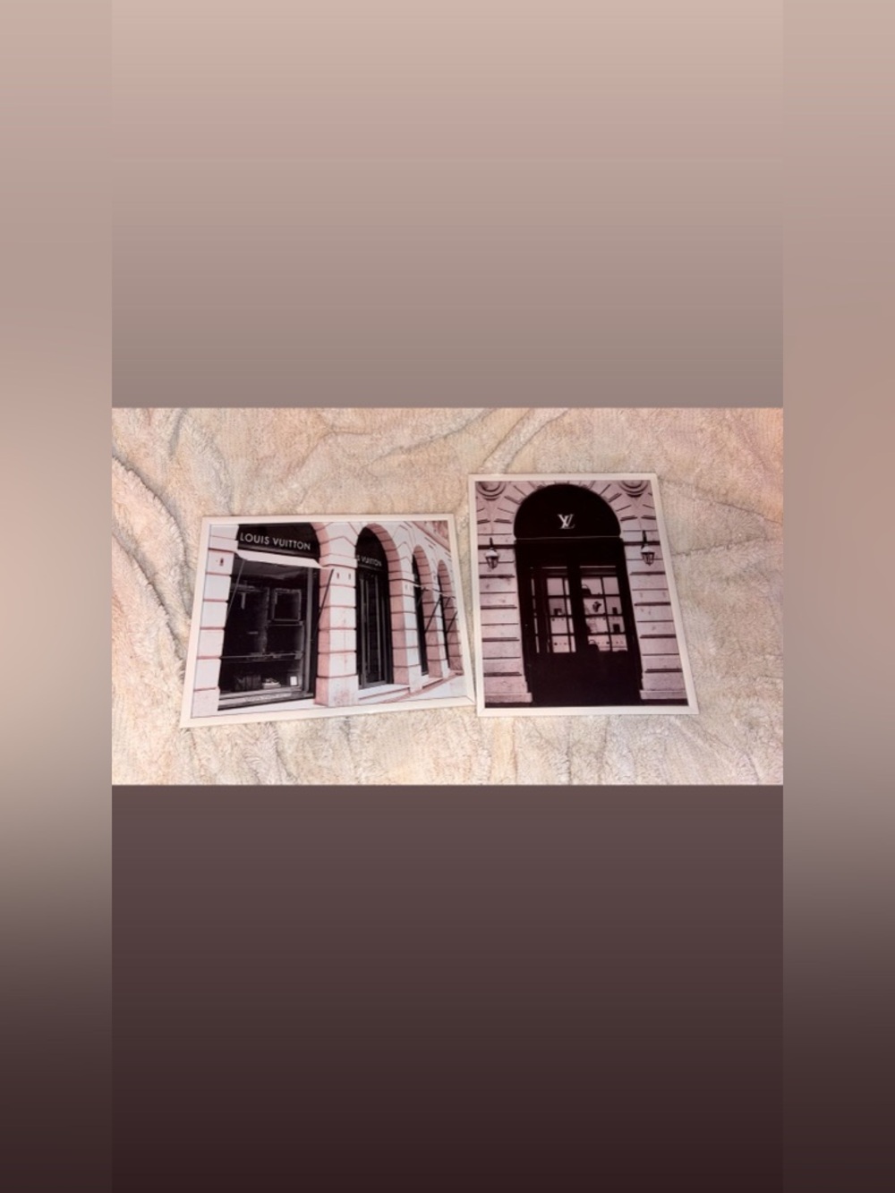 Set of LV wall decor